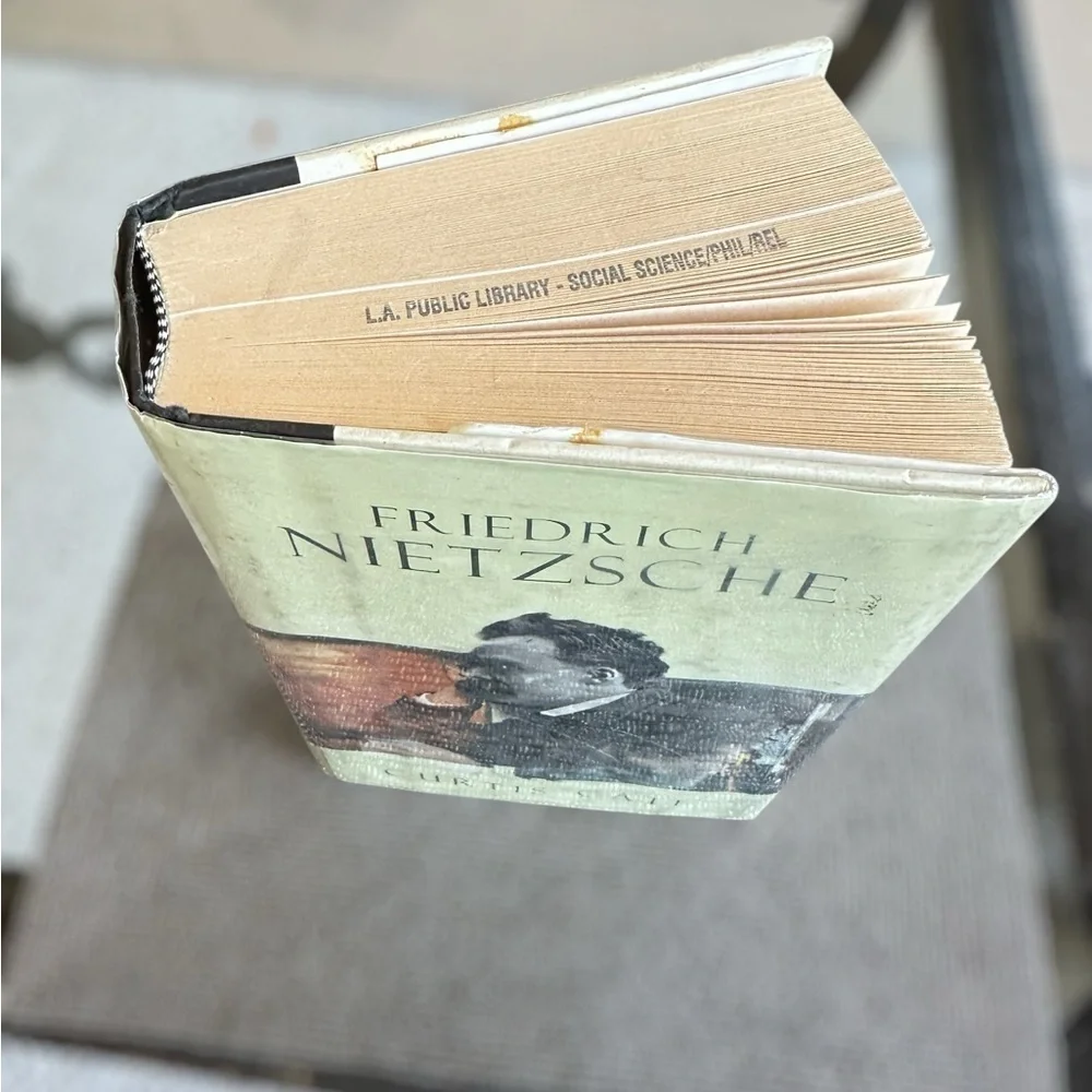 Friedrich Nietzsche Book by Curtis Cate